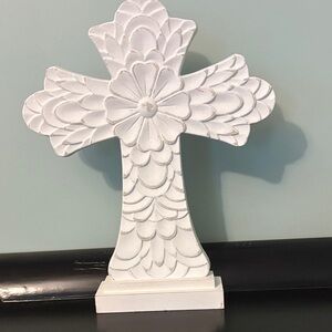 White Sign of the Times Decor